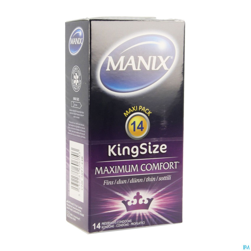 Manix king size preservatifs 14