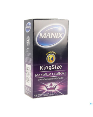 Manix king size preservatifs 14