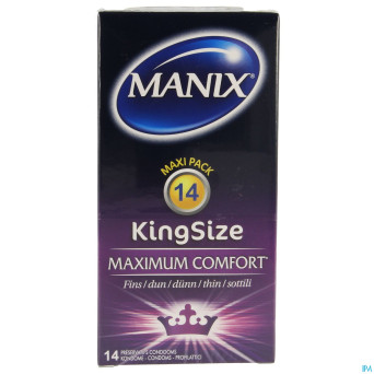 Manix king size preservatifs 14