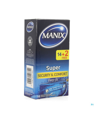 Manix super preservatifs 14+2
