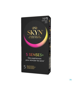 Manix skyn 5 senses preservatifs 5