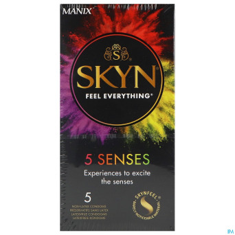 Manix skyn 5 senses preservatifs 5