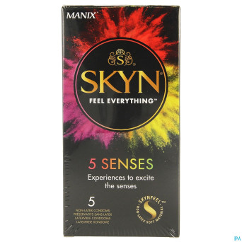 Manix skyn 5 senses preservatifs 5