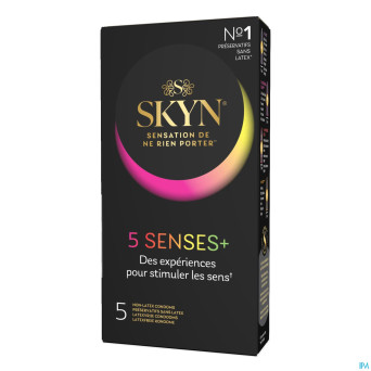 Manix skyn 5 senses preservatifs 5