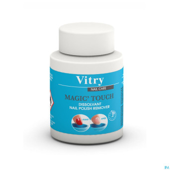 Vitry dissolvant magic touch s/acetone 75ml    nf
