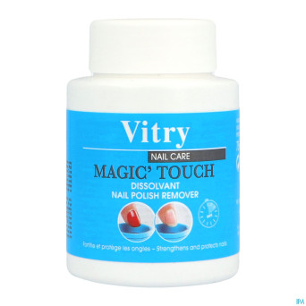 Vitry dissolvant magic touch s/acetone 75ml    nf