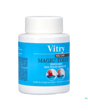 Vitry dissolvant magic touch s/acetone 75ml    nf