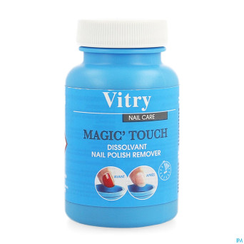 Vitry dissolvant magic touch s/acetone 75ml    nf
