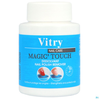 Vitry dissolvant magic touch s/acetone 75ml    nf