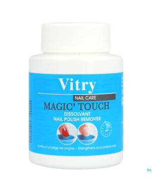 Vitry dissolvant magic touch s/acetone 75ml    nf