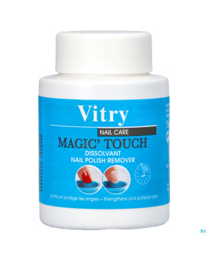 Vitry dissolvant magic touch s/acetone 75ml    nf