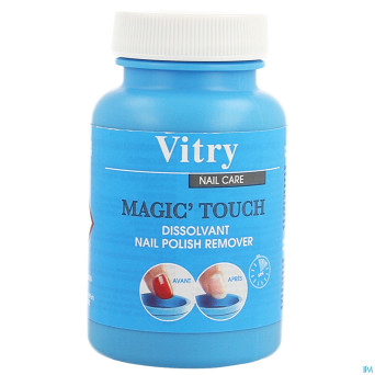 Vitry dissolvant magic touch s/acetone 75ml    nf
