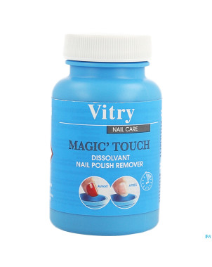 Vitry dissolvant magic touch s/acetone 75ml    nf