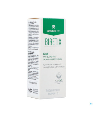 Biretix duo gel    tube 30ml nf
