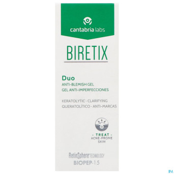 Biretix duo gel    tube 30ml nf