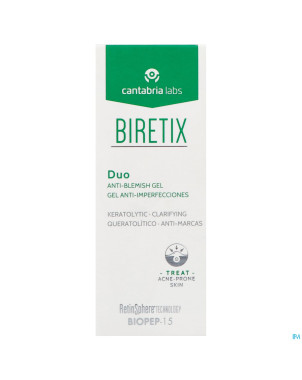Biretix duo gel    tube 30ml nf