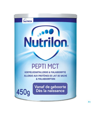 Nutrilon pepti mct    pdr bte 450g