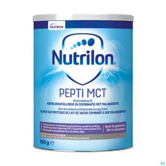 Nutrilon pepti mct    pdr bte 450g