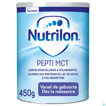 Nutrilon pepti mct    pdr bte 450g