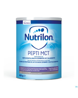 Nutrilon pepti mct    pdr bte 450g