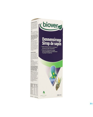 Biover sirop sapin bio be2 el 250ml