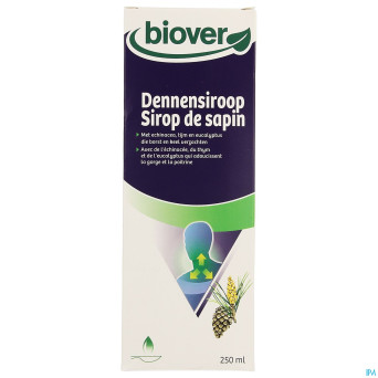 Biover sirop sapin bio be2 el 250ml