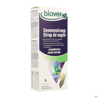 Biover sirop sapin sans sucre 150ml