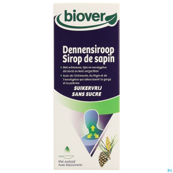 Biover sirop sapin sans sucre 150ml