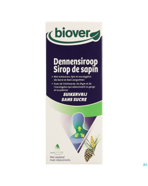 Biover sirop sapin sans sucre 150ml