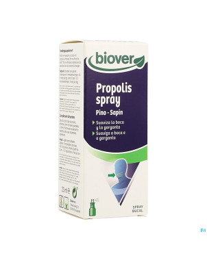 Biover propolis spray sapin bio be2 el 23ml