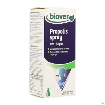 Biover propolis spray sapin bio be2 el 23ml