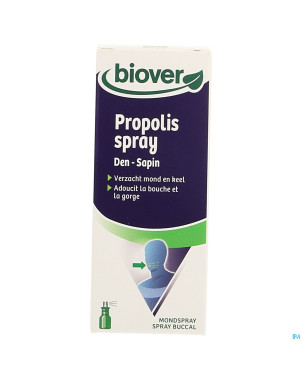 Biover propolis spray sapin bio be2 el 23ml