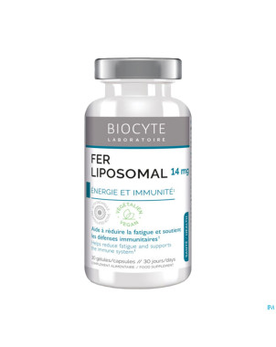 Biocyte fe fer    caps 30