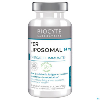 Biocyte fe fer    caps 30