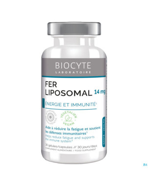 Biocyte fe fer    caps 30