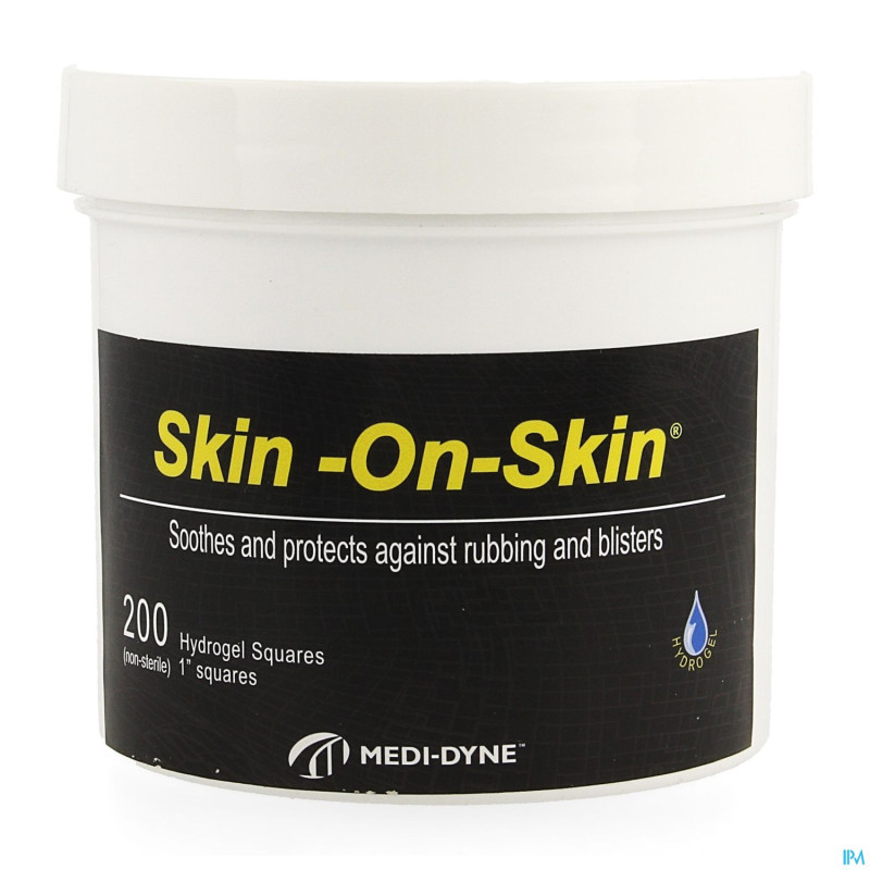 Skin on skin squares    2,5cmx2,5cm 200