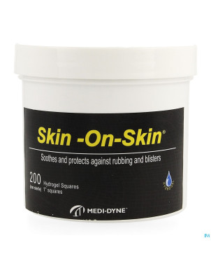 Skin on skin squares    2,5cmx2,5cm 200