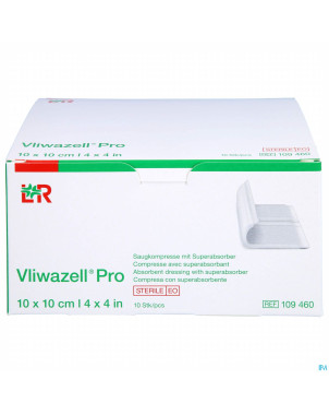 Vliwazell pro pans super absorb. 10x10cm 10 109460