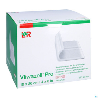 Vliwazell pro pans super absorb. 10x20cm 10 109461