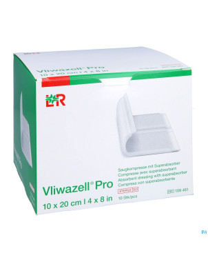 Vliwazell pro pans super absorb. 10x20cm 10 109461