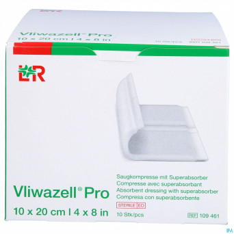 Vliwazell pro pans super absorb. 10x20cm 10 109461