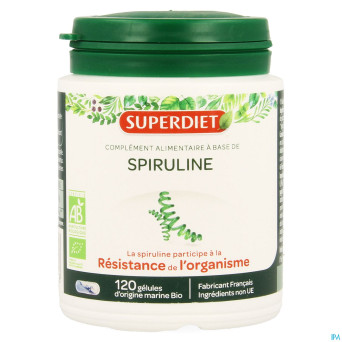 Spiruline bio    caps 120