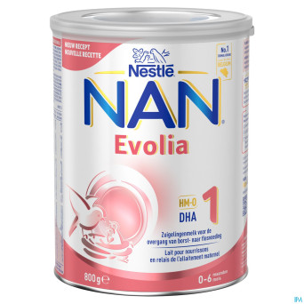 Nan optipro evolia 1 lait pdr  800g