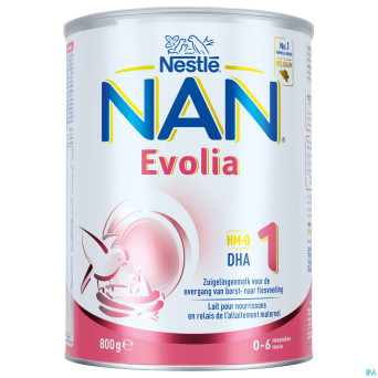 Nan optipro evolia 1 lait pdr  800g