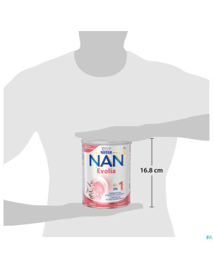 Nan optipro evolia 1 lait pdr  800g