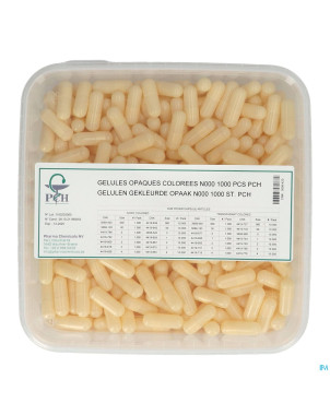 Gelules opaques n000 1000 pch