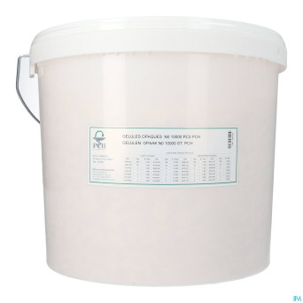 Gelules opaques n0 10000 pch