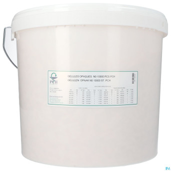 Gelules opaques n0 10000 pch