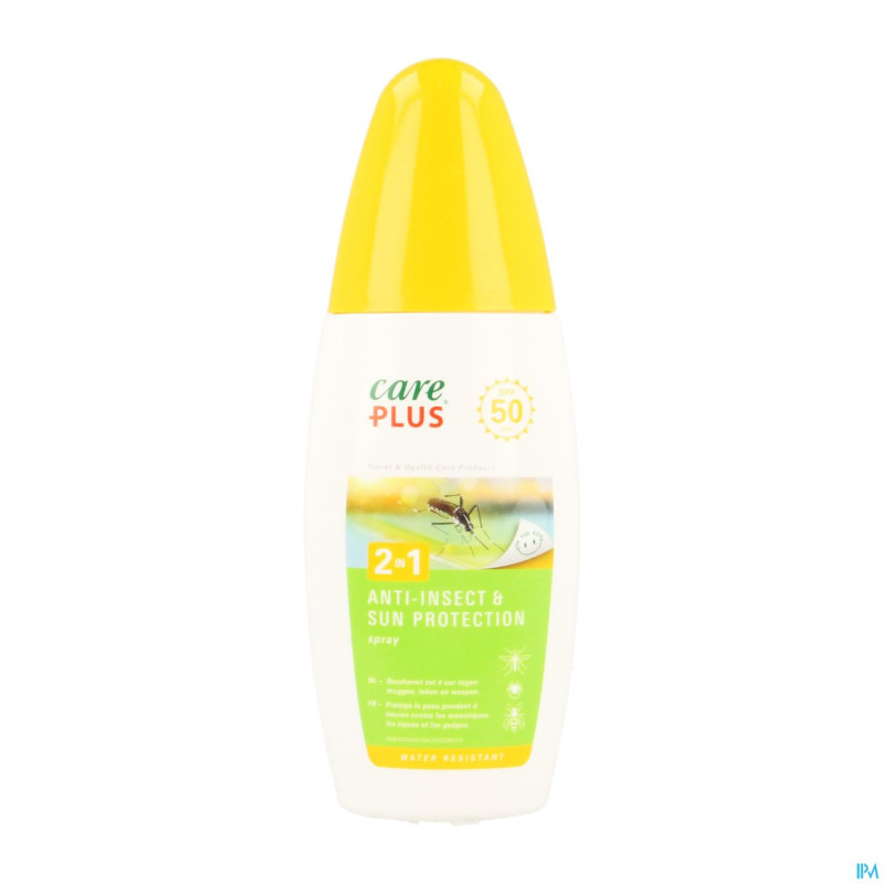 Care plus 2in1 a/insect+sun protection ip5o  150ml
