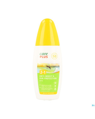 Care plus 2in1 a/insect+sun protection ip5o  150ml